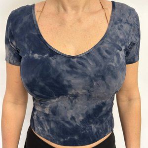 lululemon Womens Scoop Back T-Shirt Sz. 8 *VGUC